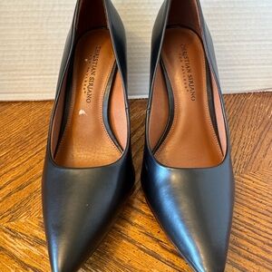 Christian Siriano Sleek Black High Heels Size 7